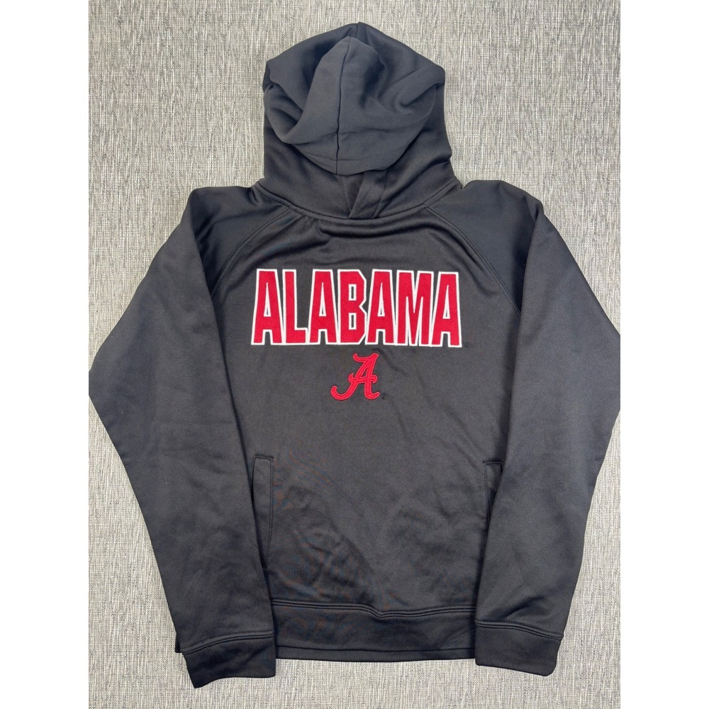 Stadium Athletics Alabama Crimson Tide Youth Small Hoodie Black Red Pullover